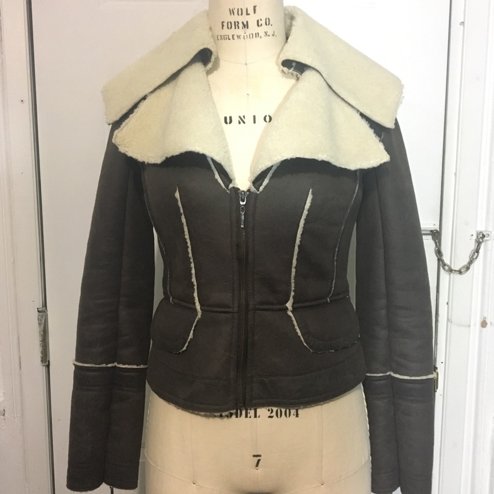 Vigoss Collection shearling coat